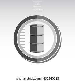 Barrel oil Icon.