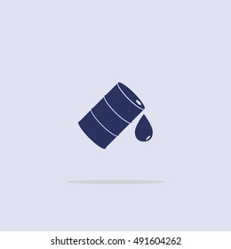 Barrel oil icon.