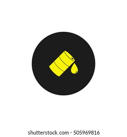 Barrel oil icon.
