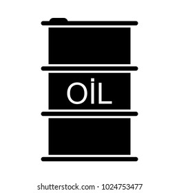 Barrel oil icon vector 