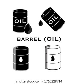 Barrel of oil icon. vector crude oil. Liquid for power, energy market, economy, Fuel, diesel, petrol, gas concept. 