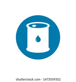 Barrel oil icon vector illustration eps10. Trendy modern vector symbol for web site design or mobile app.