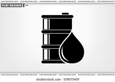 barrel oil icon vector illustration 