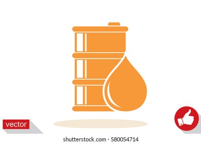 barrel oil icon vector illustration eps10