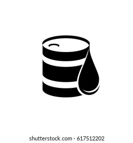 Barrel oil icon. Vector logo illustration isolated sign symbol
