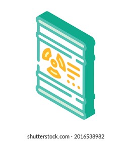 barrel of oil isometric icon vector. barrel of oil sign. isolated symbol illustration