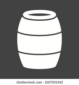 Barrel, old icon