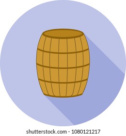 Barrel, old icon