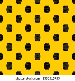 Barrel pattern seamless vector repeat geometric yellow for any design