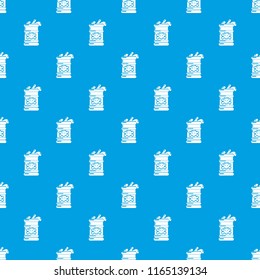 Barrel pattern vector seamless blue repeat for any use