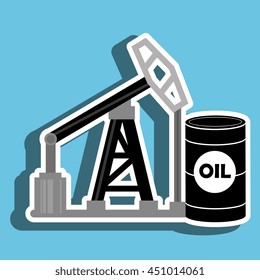 barrel and petroleum isolated icon design, vector illustration  graphic 