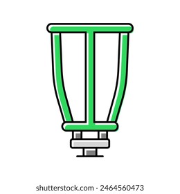 barrel ride spinner park kid play color icon vector. barrel ride spinner park kid play sign. isolated symbol illustration