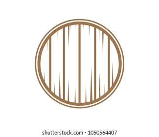 Barrel Sign Symbol Icon Logo Vector