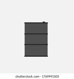 barrel, tank icon, vector illustration
