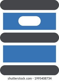 barrel vector glyph color icon