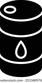 Ilustração de design de ícone de vetor de barril