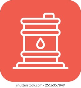 Barrel Vector Icon Design Illustration