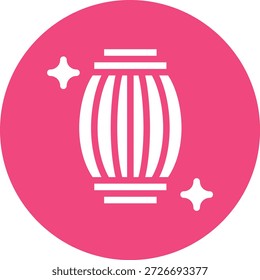 Ilustración de diseño de icono de Vector de barril