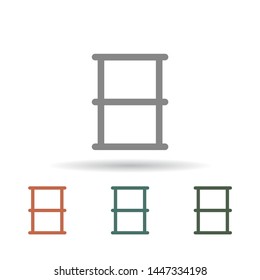 Barrel Vector icon . Lorem Ipsum Illustration design