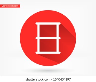 Barrel Vector icon . Lorem Ipsum Illustration design