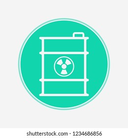 Barrel vector icon sign symbol