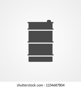 Barrel vector icon sign symbol