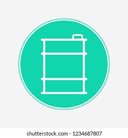 Barrel vector icon sign symbol
