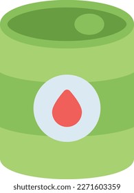 barrel Vector illustration on a transparent background. Premium quality symmbols. Line Color vector icons for concept and graphic design.