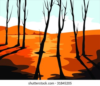 Barren Landscape