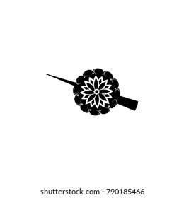 barrette icon. Jewelry Icon. Premium quality graphic design. Signs, outline symbols collection, simple icon for websites, web design, mobile app on white background