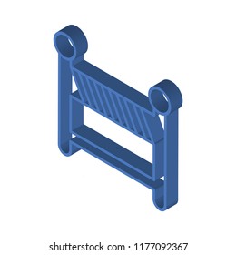 Barricade isometric left top view 3D icon