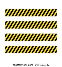 barricade tape icon vector design template in white background