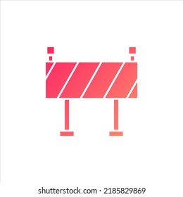 barricade vector for website symbol icon presentation