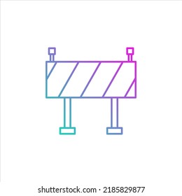 barricade vector for website symbol icon presentation