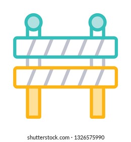 barrier   block   under 