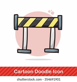 Barrier color doodle