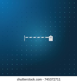 The barrier icon.