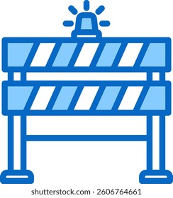 Barrier Icon Element For Design