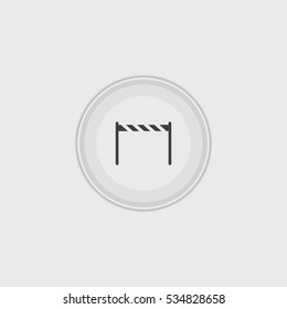 barrier icon illustration isolated vector sign symbol