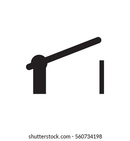 barrier icon illustration isolated vector sign symbol