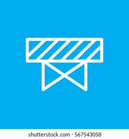 barrier icon illustration isolated vector sign symbol