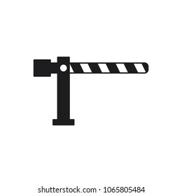 barrier icon in trendy flat style 