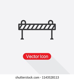 Barrier Icon Vector Illustration Eps10