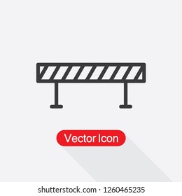 Barrier Icon Vector Illustration Eps10