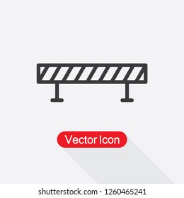 Barrier Icon Vector Illustration Eps10