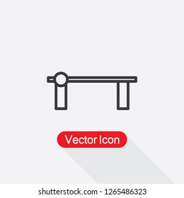 Barrier Icon Vector Illustration Eps10