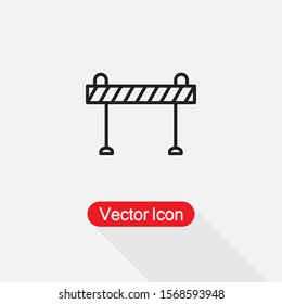 Barrier Icon Vector Illustration Eps10