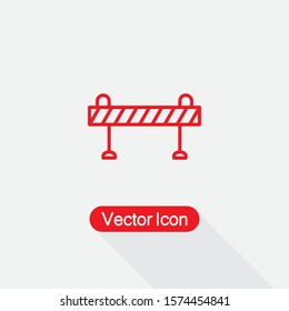 Barrier Icon Vector Illustration Eps10
