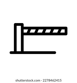 Barrier Icon Vector Symbol Design Illustration