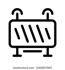 Barrier Icon Vector Symbol Design Illustration
